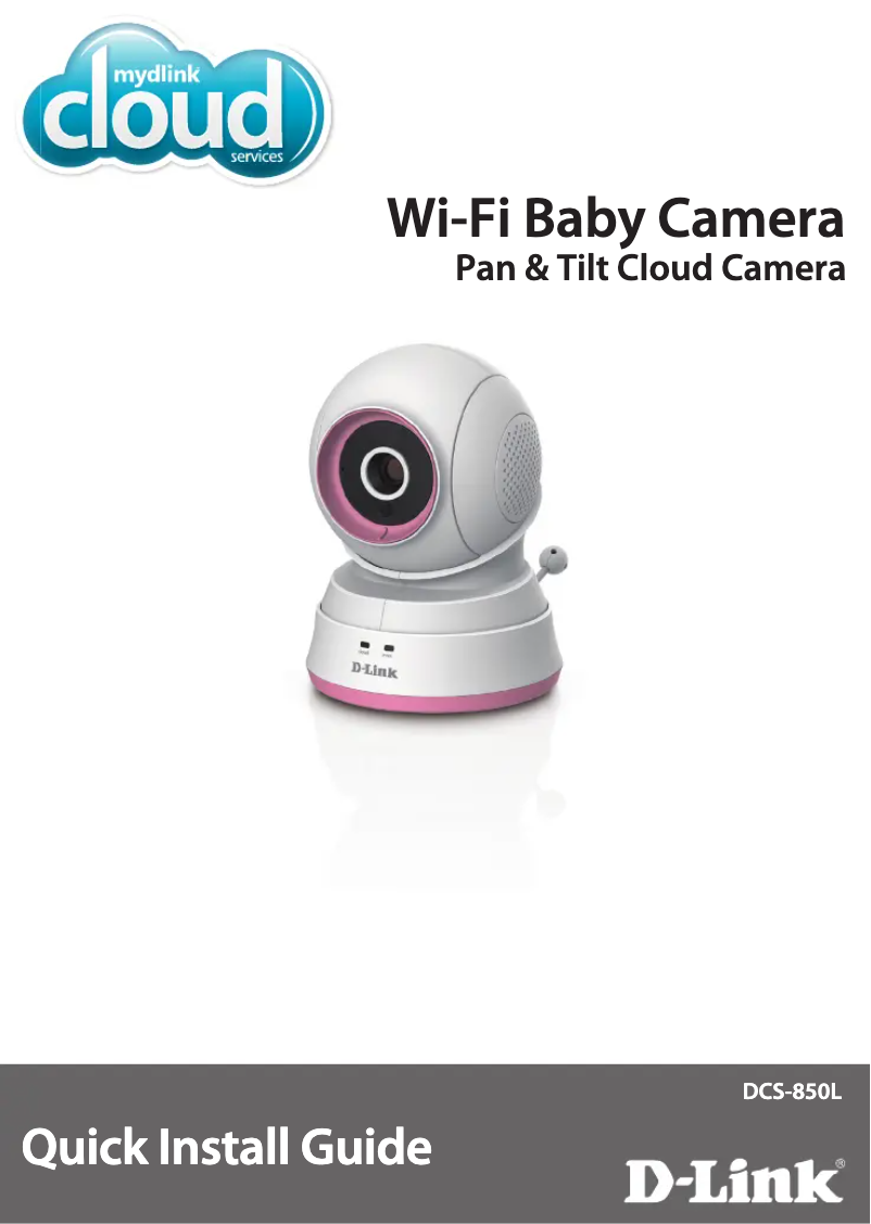 Page 1 of the manual User Manual D-Link DCS-850L