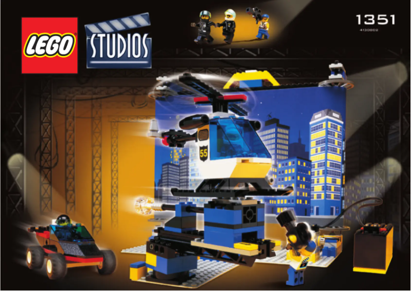 Page 1 of the manual User Manual Lego Moving Backdrop Studio