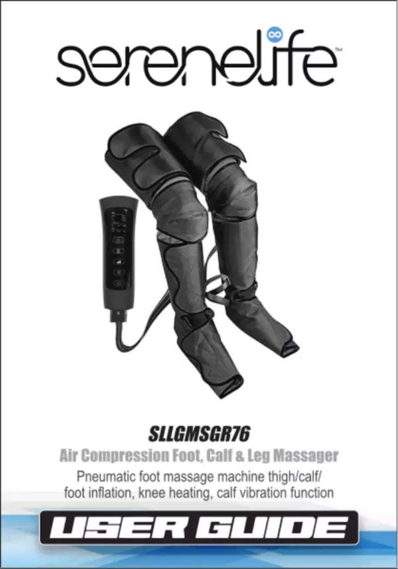 First page image of the manual for SLLGMSGR76