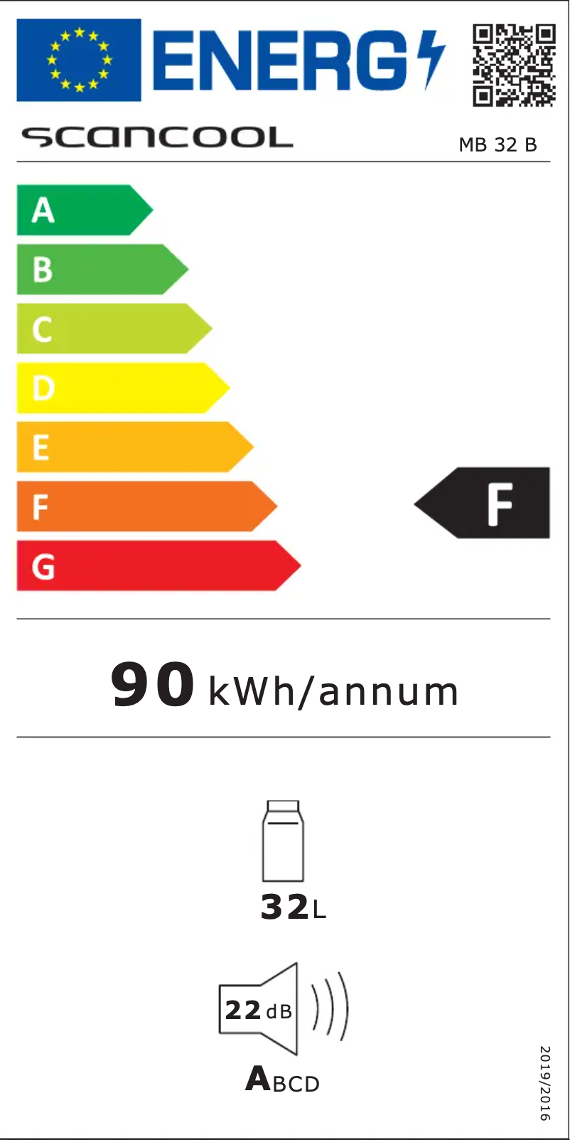 First page image of the manual for MB 32 B