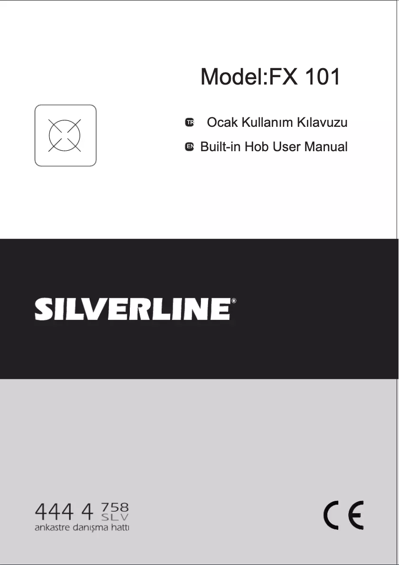 First page image of the manual for FX 101