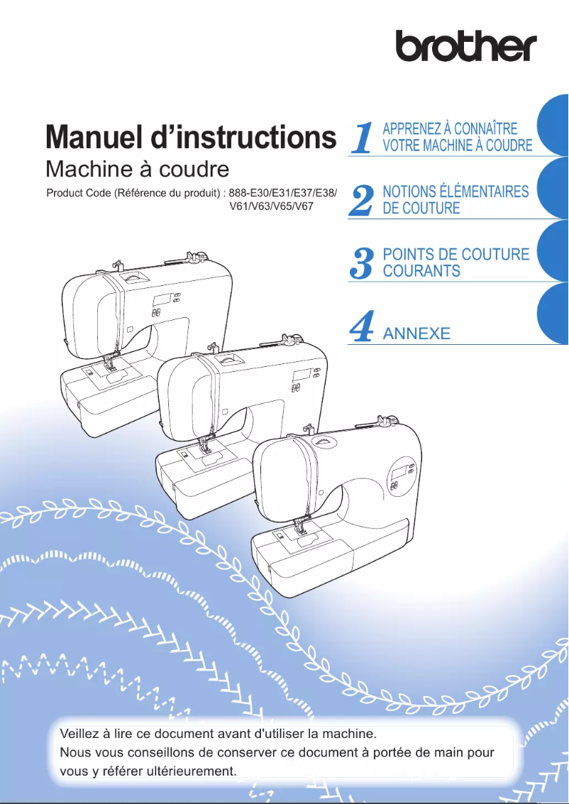 First page image of the manual for FS40s
