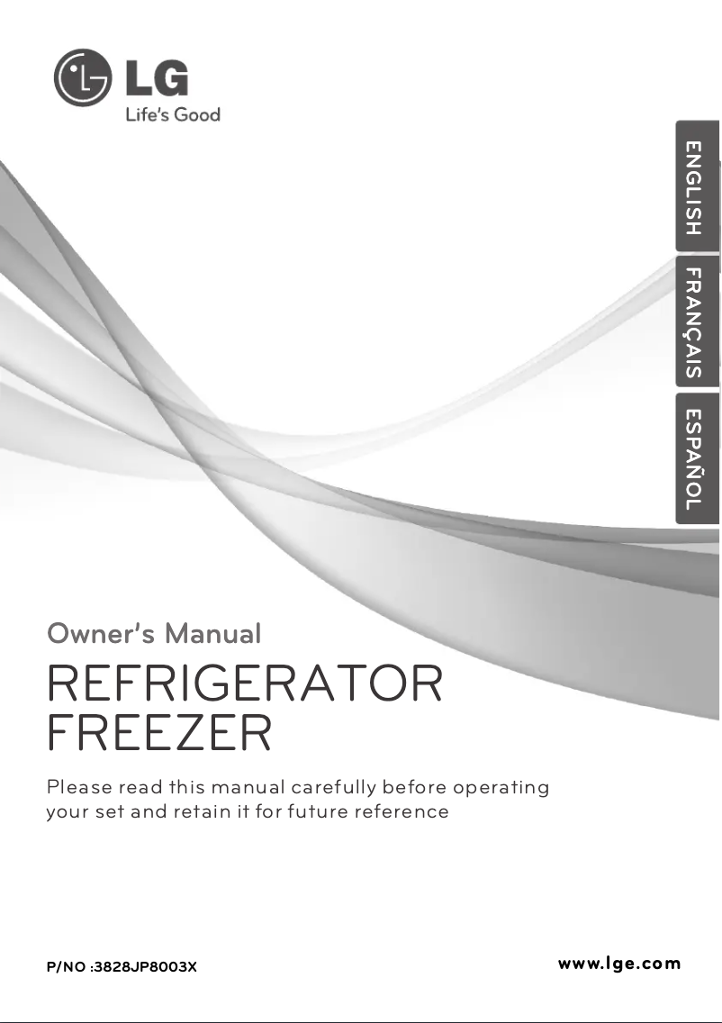 Page 1 of the manual User Manual LG GN-V201SL