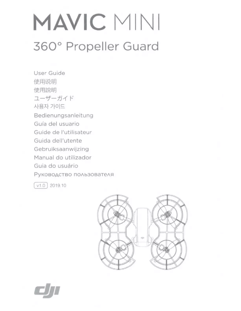 Page 1 of the manual User Manual DJI Mavic Mini 360 Propeller Guard