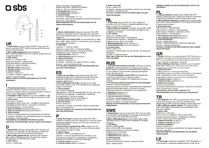 First page image of the manual for Runway Light Sport Wireless