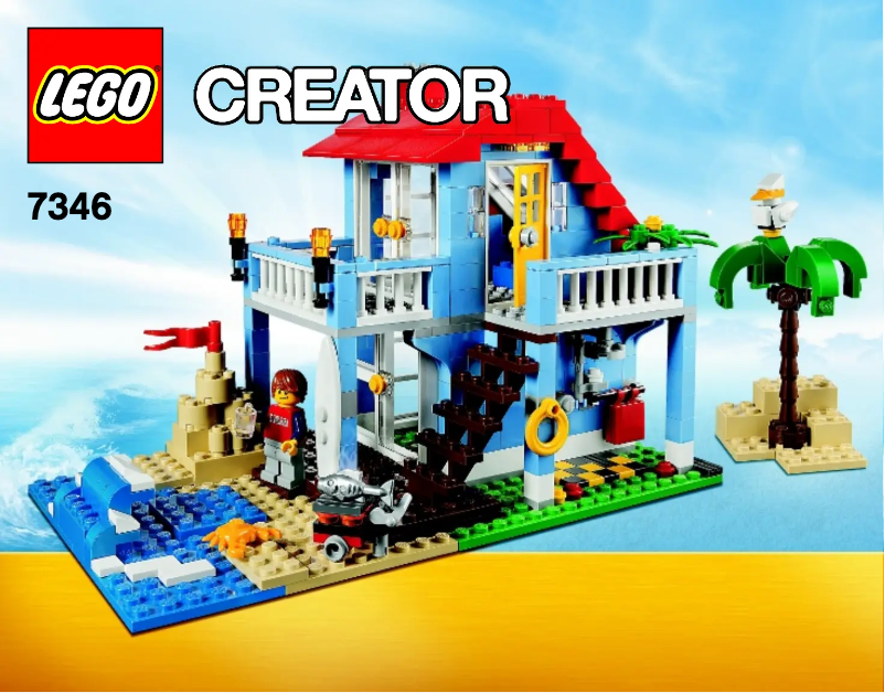 Page 1 of the manual User Manual Lego Creator 7346