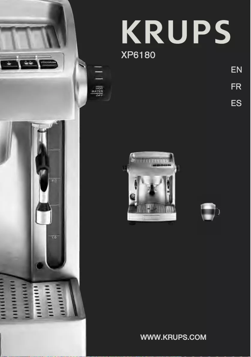 First page image of the manual for XP6180