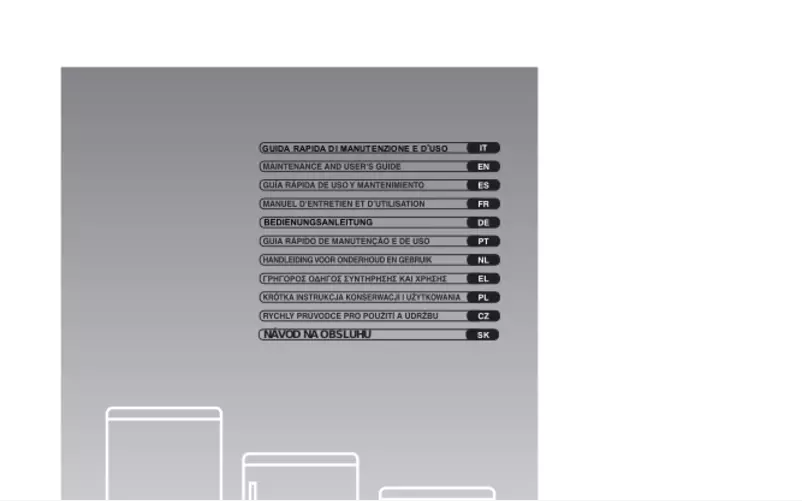 First page image of the manual for ZCP 275 S