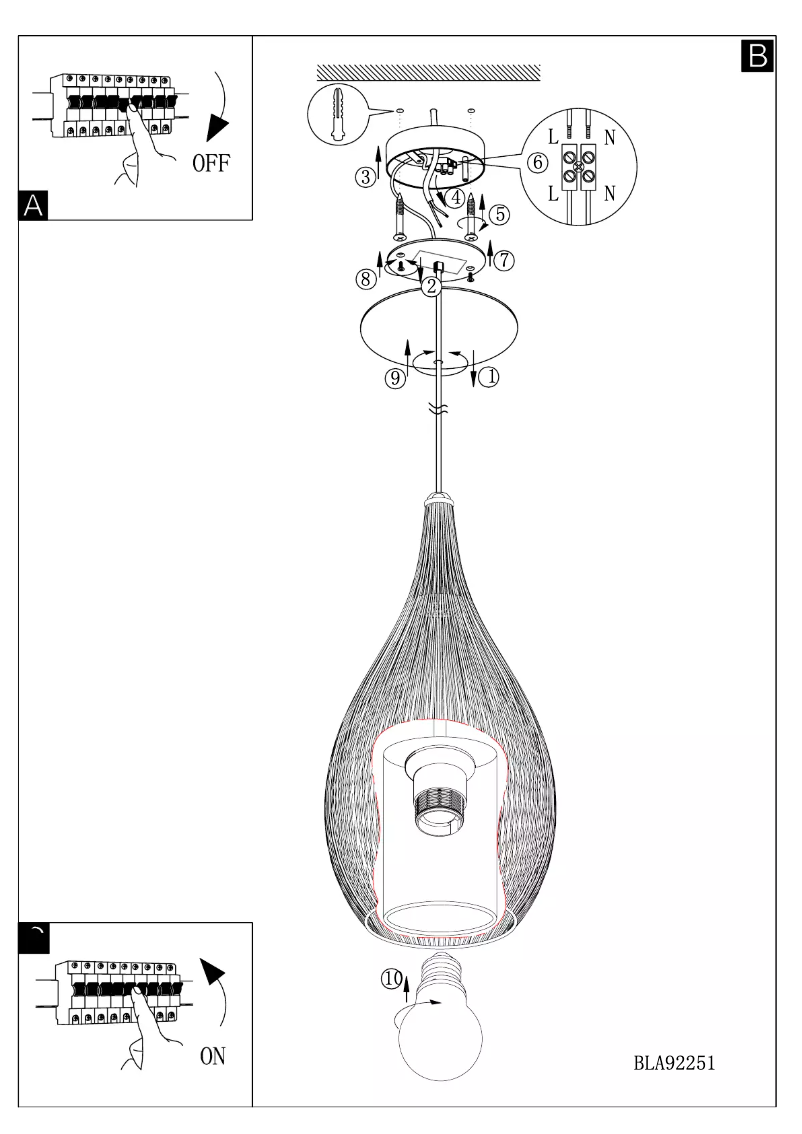 First page image of the manual for Razoni