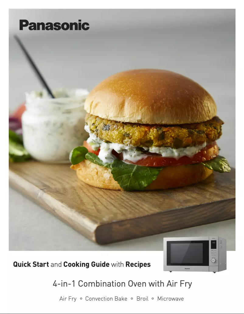 First page image of the manual for NN-CD87KS