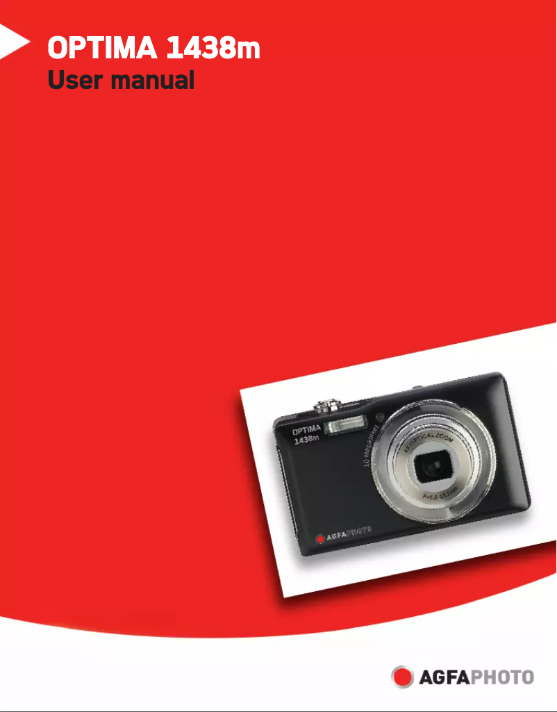 First page image of the manual for Optima 1438m