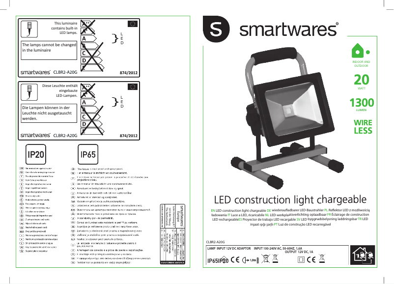 First page image of the manual for 10.030.53