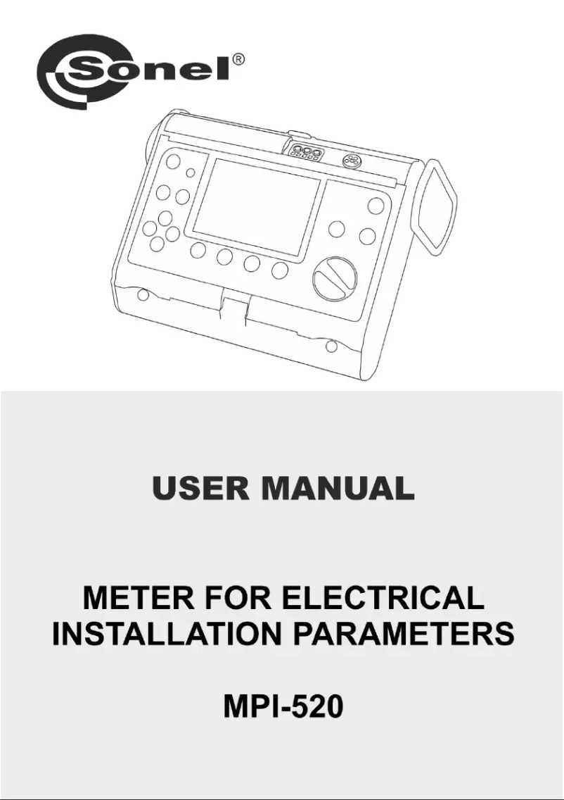 First page image of the manual for MPI-520