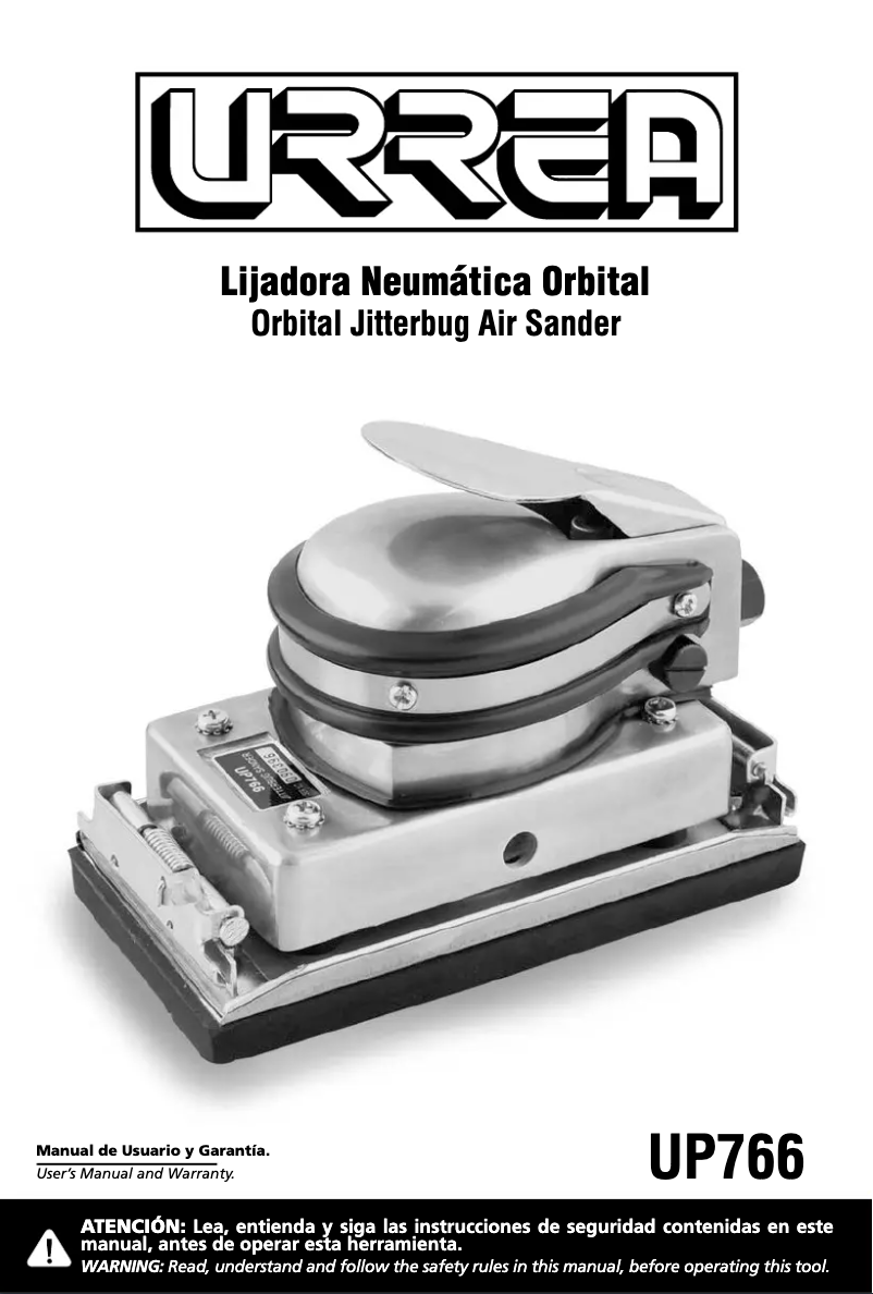 First page image of the manual for UP766