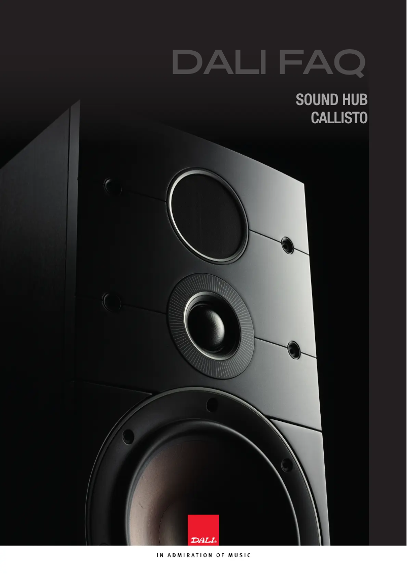 First page image of the manual for Callisto 2 C