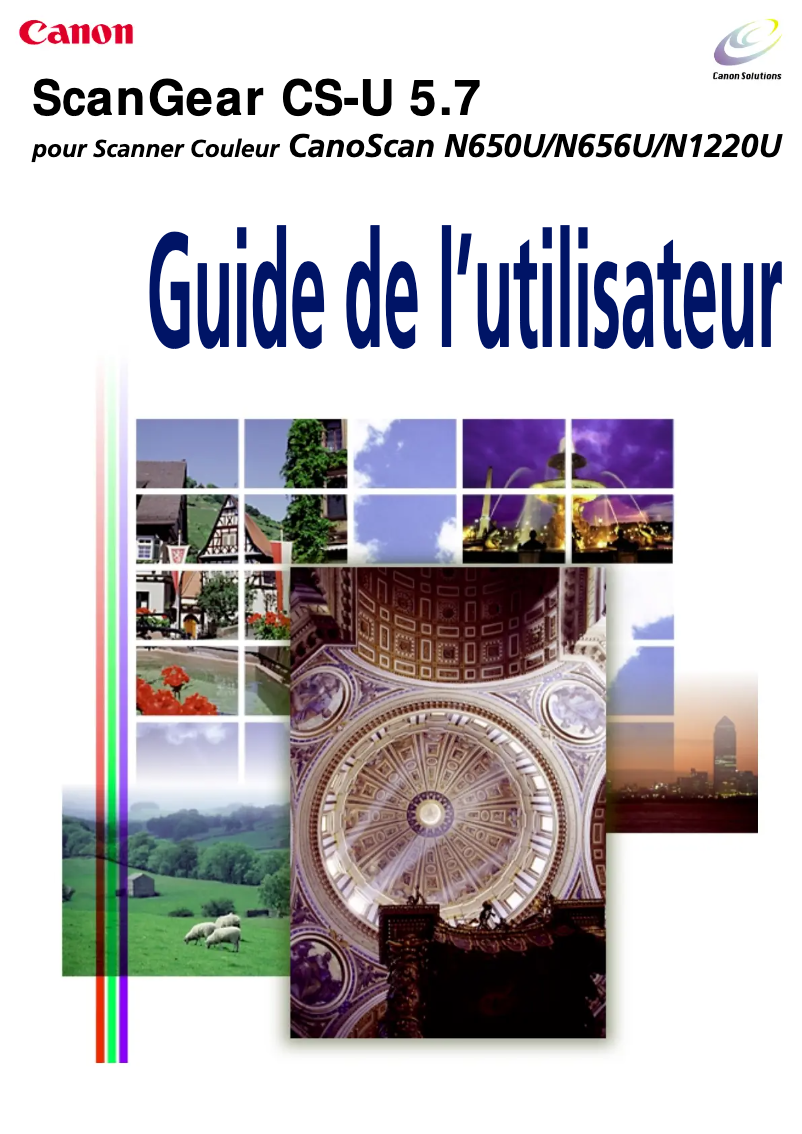 Page 1 of the manual User Manual Canon CanoScan N1220U