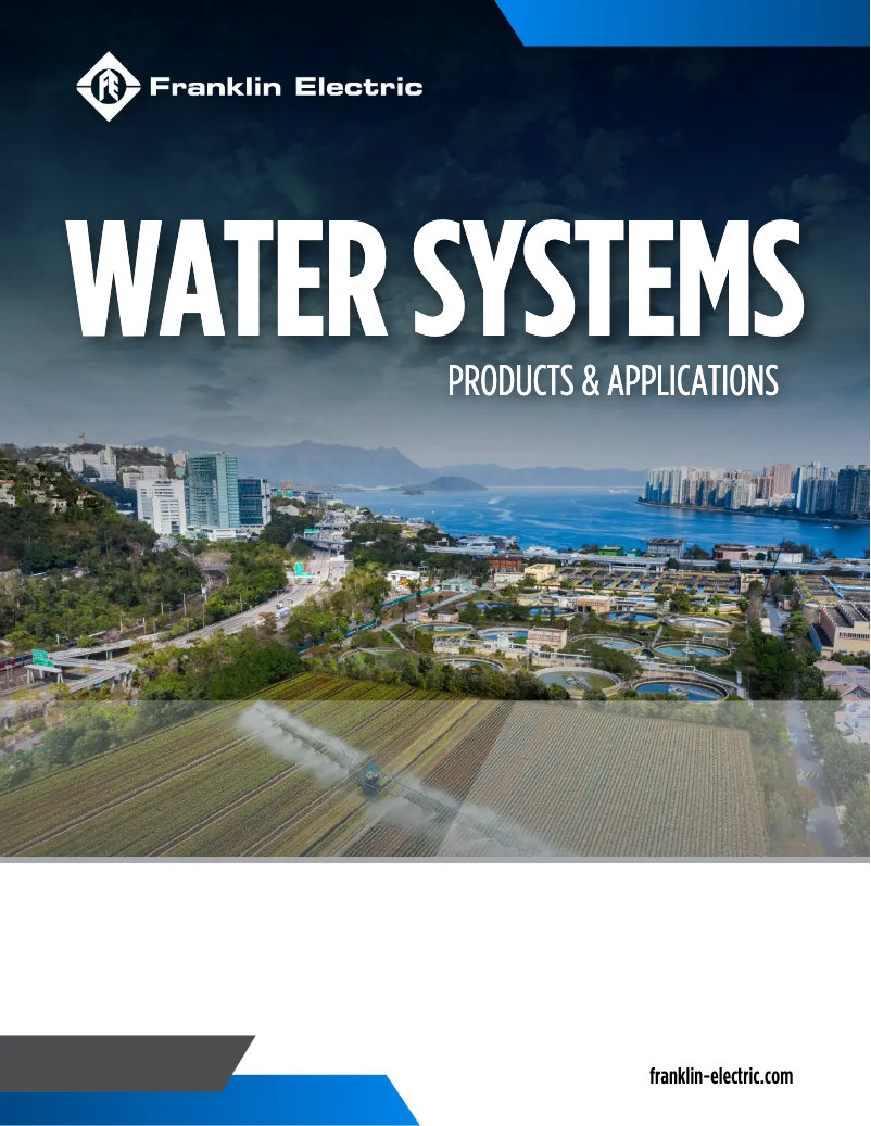 Page 1 of the manual User Manual Franklin Electric 92061501