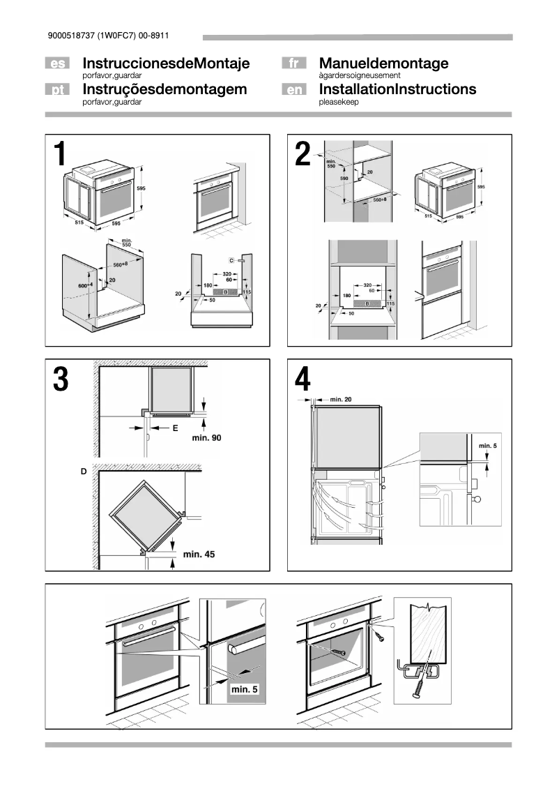 Page 1 of the manual User Manual Siemens HB64AB621F