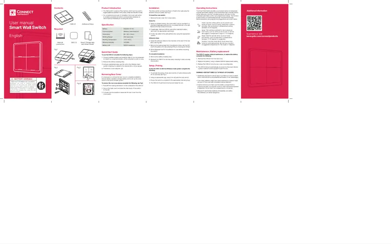 First page image of the manual for Connect SWS-IZ