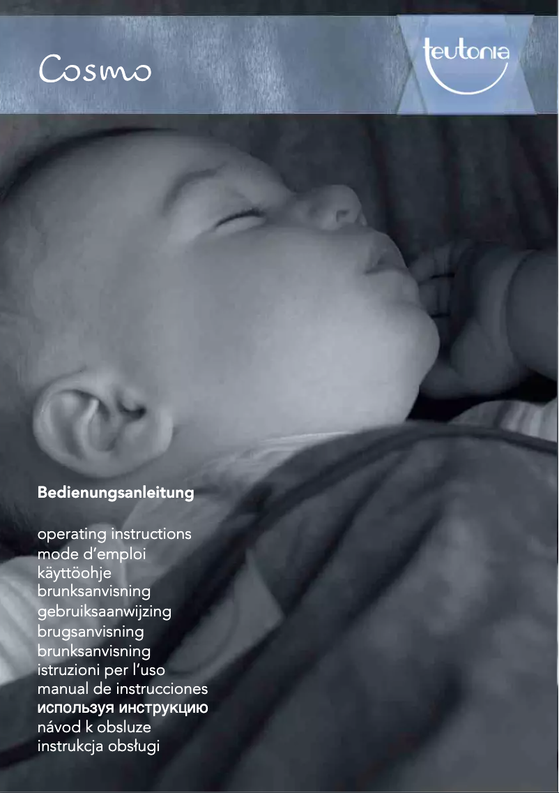 Image de la première page du manuel de l'appareil Cosmo