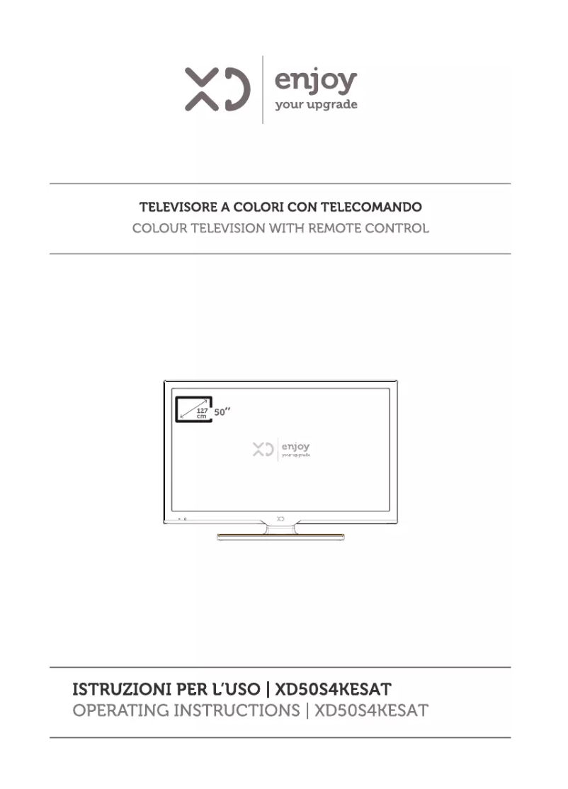 First page image of the manual for 50S4KESAT