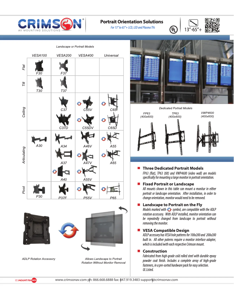 First page image of the manual for TP63A