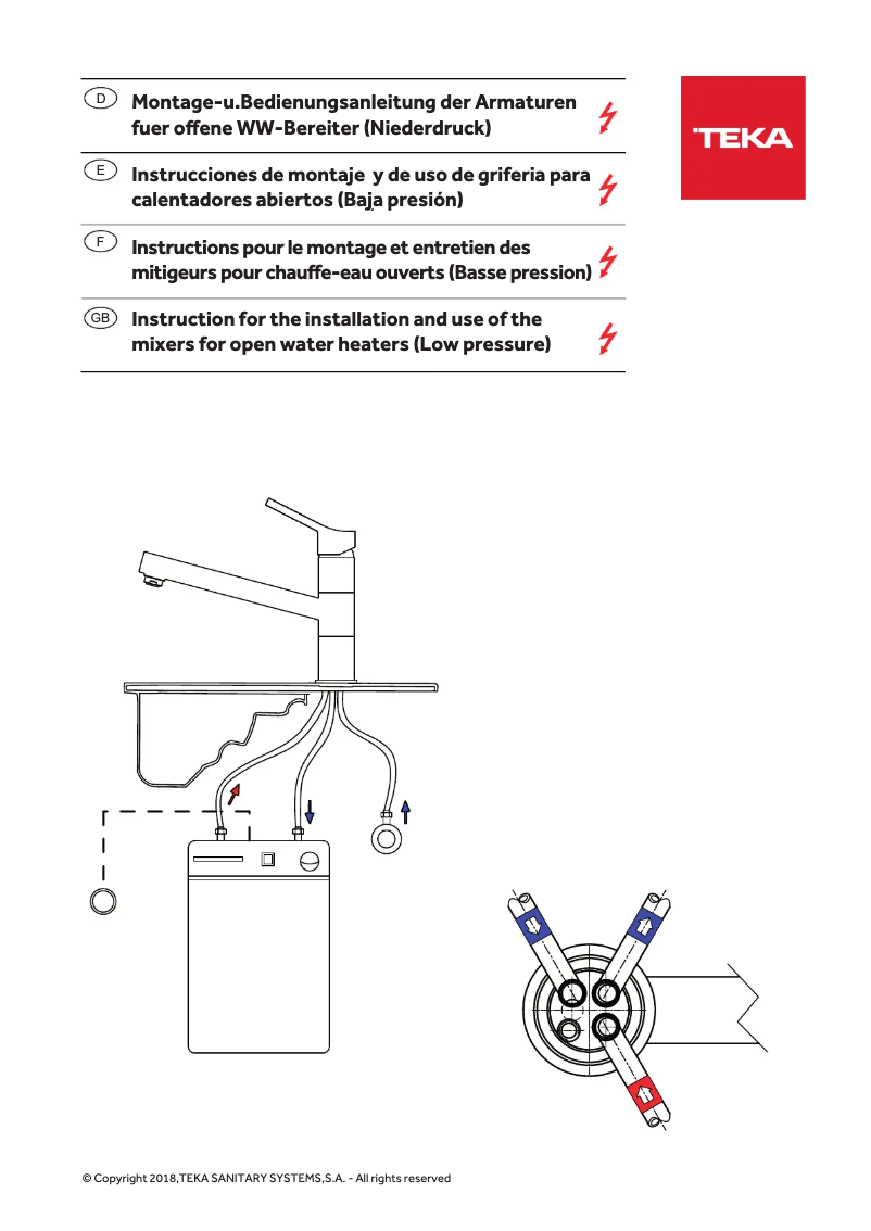 First page image of the manual for INN 913