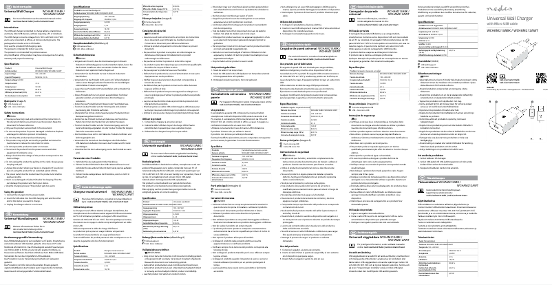 First page image of the manual for WCHAM213ABK