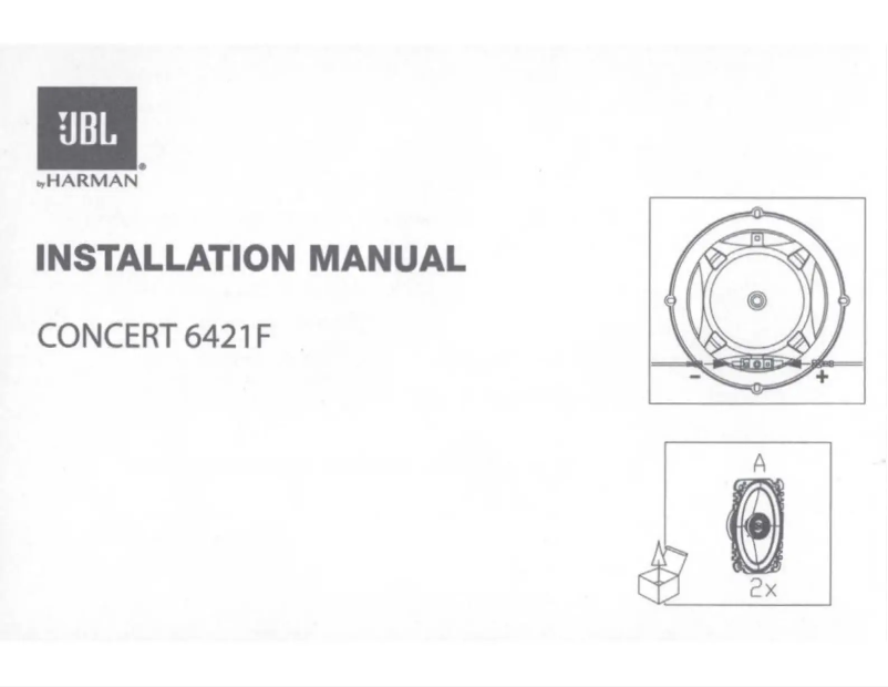 First page image of the manual for Concert 6421F