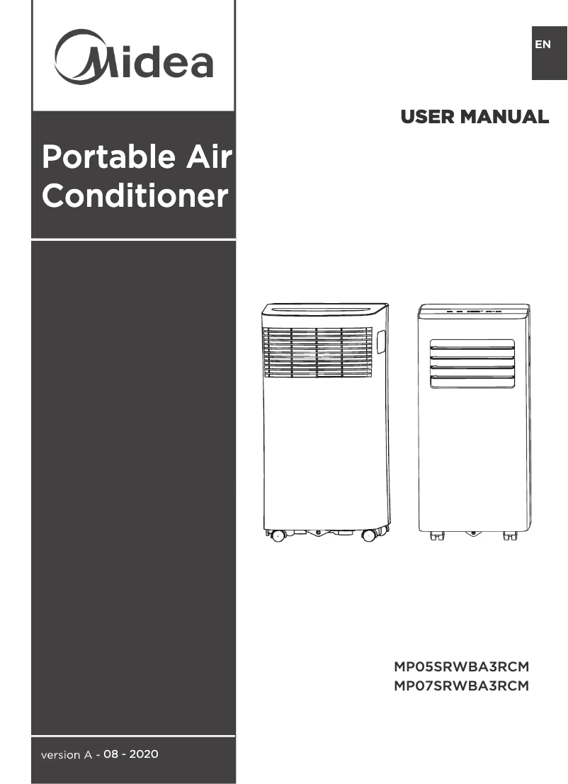 Page 1 of the manual User Manual Midea MP07SRWBA3RCM