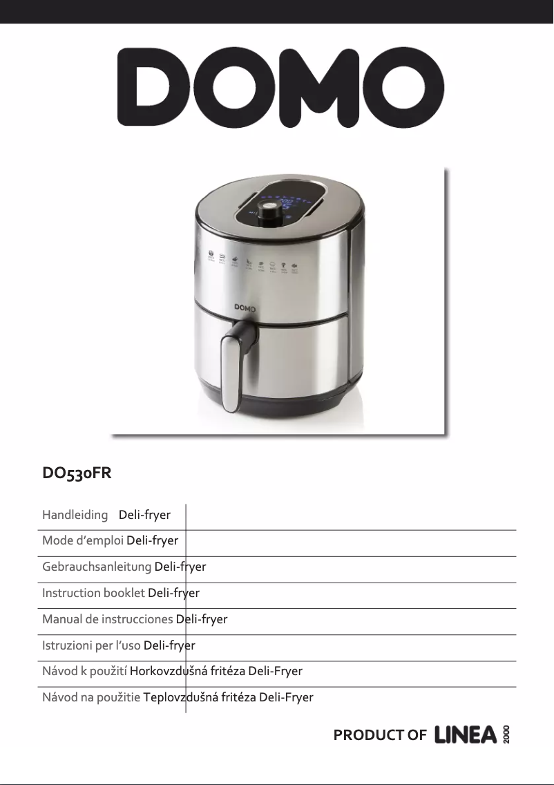 First page image of the manual for DO530FR