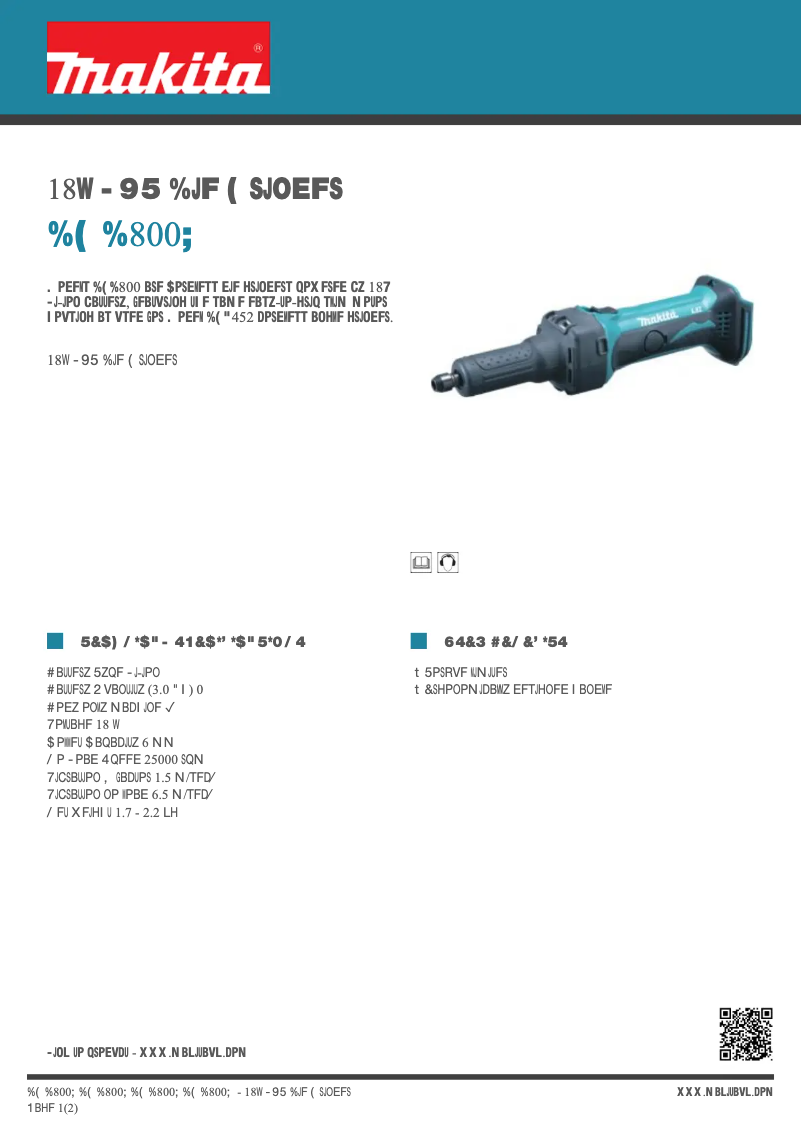 First page image of the manual for DGD800Z