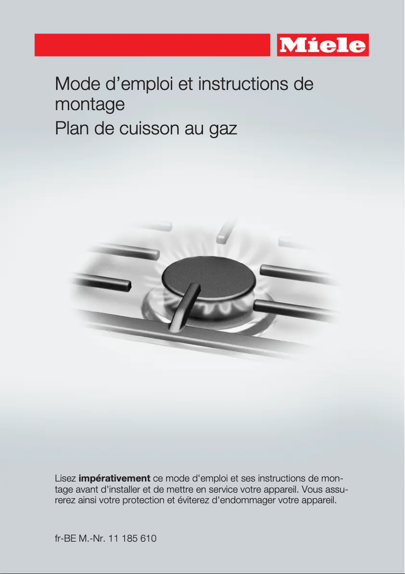 First page image of the manual for KM 3054-1