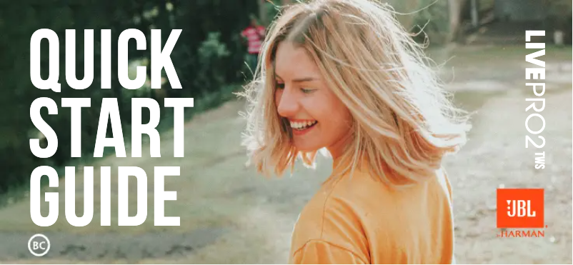 Page 1 of the manual User Manual Harman Kardon Live Pro+ TWS