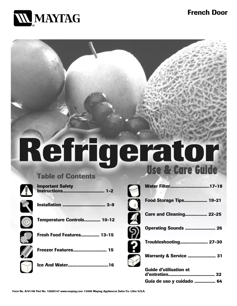 First page image of the manual for MFC2061KES
