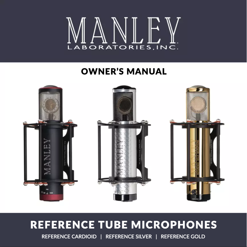 First page image of the manual for Reference Tube