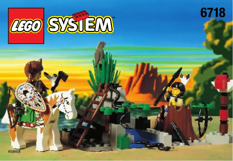 Page 1 of the manual User Manual Lego ROCK HIDE WITH SNAKES