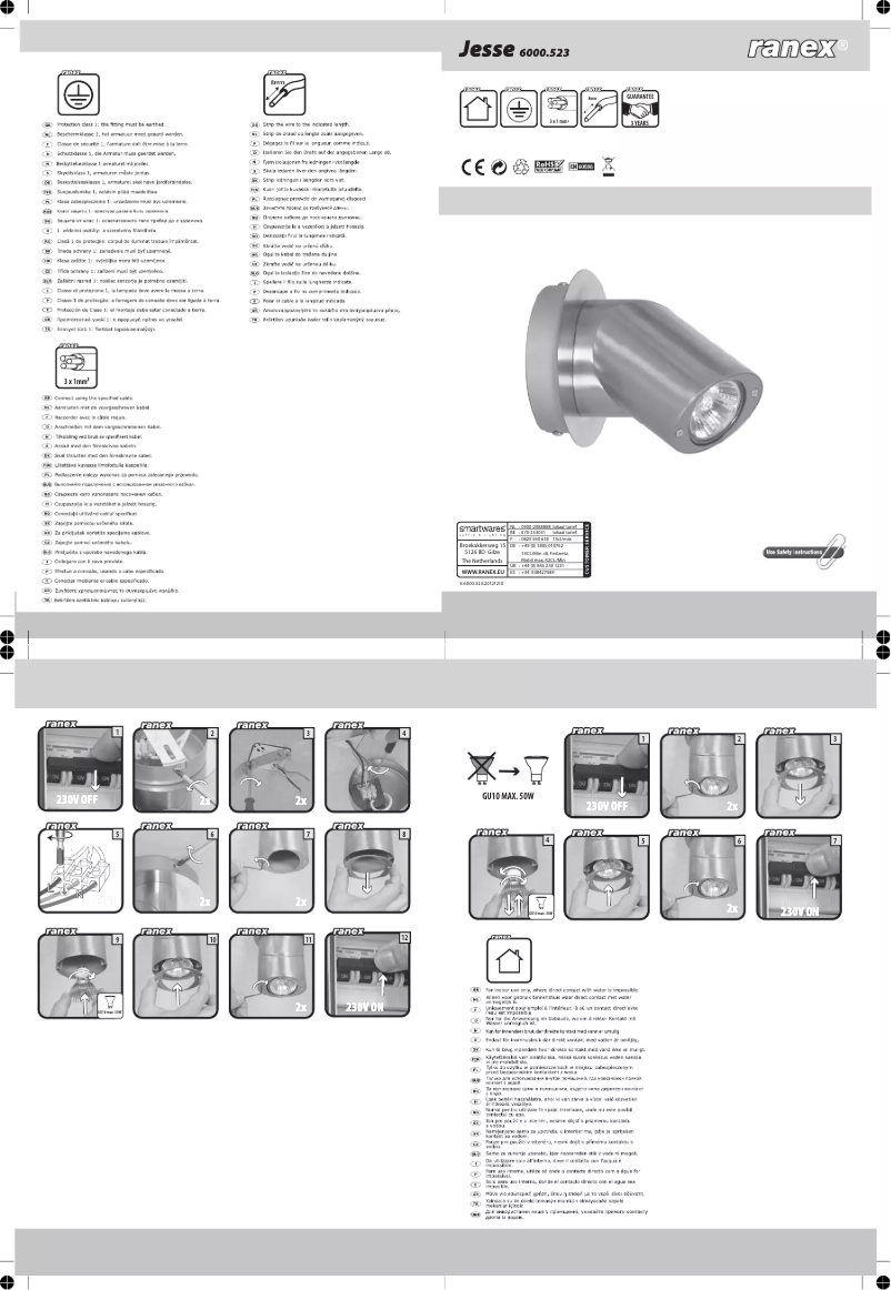 Page 1 of the manual User Manual Ranex Jesse