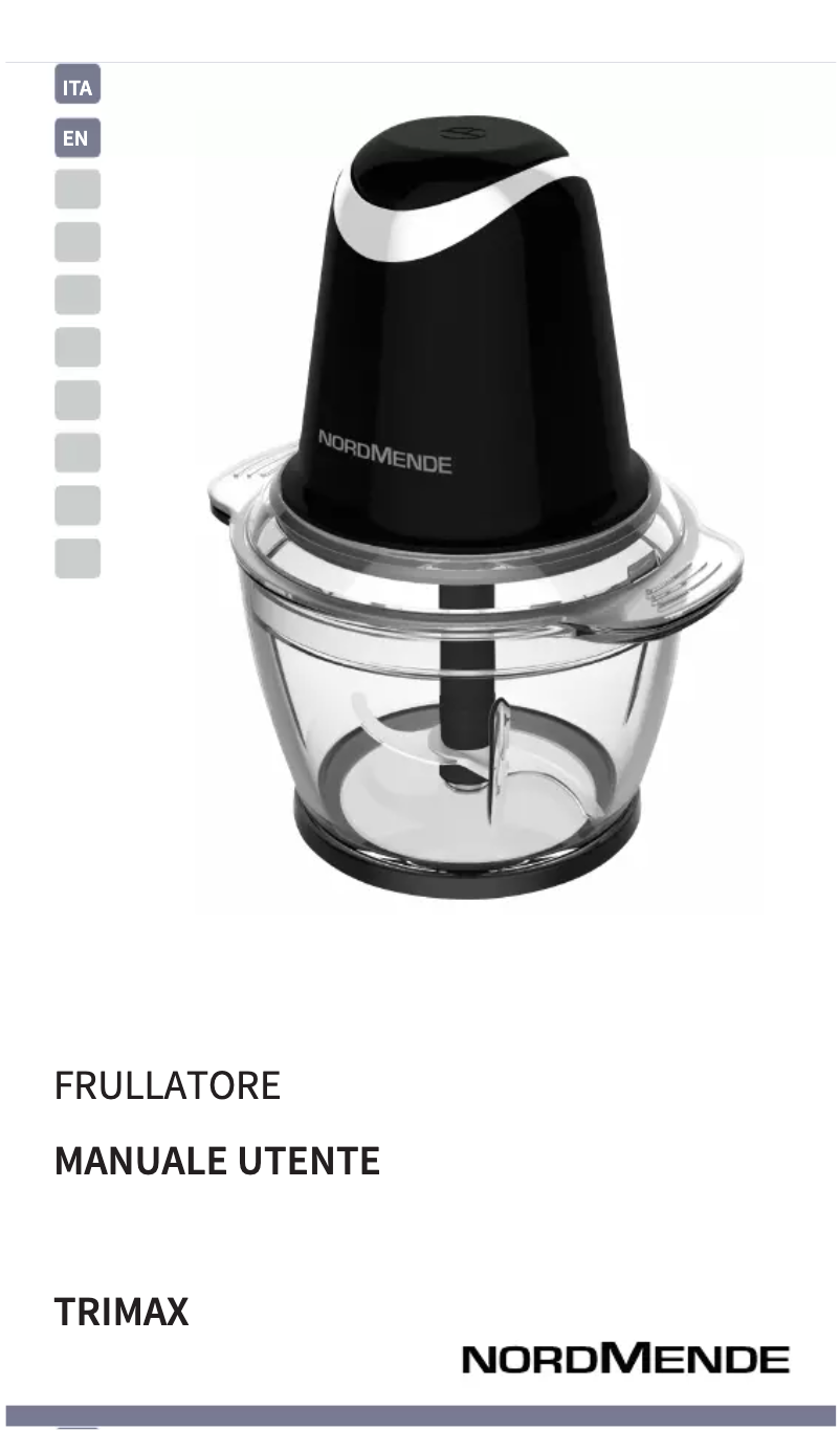 First page image of the manual for Trimax