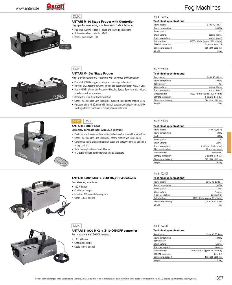 First page image of the manual for M-10
