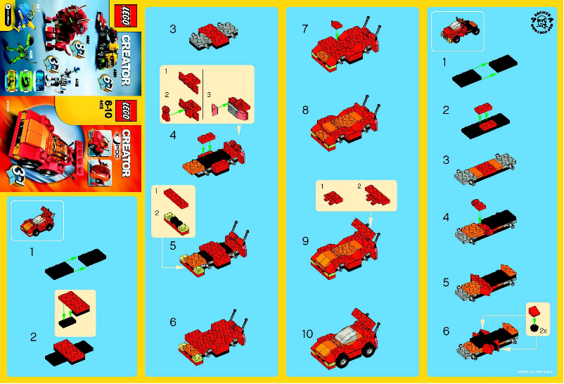 Page 1 of the manual User Manual Lego Auto Pod