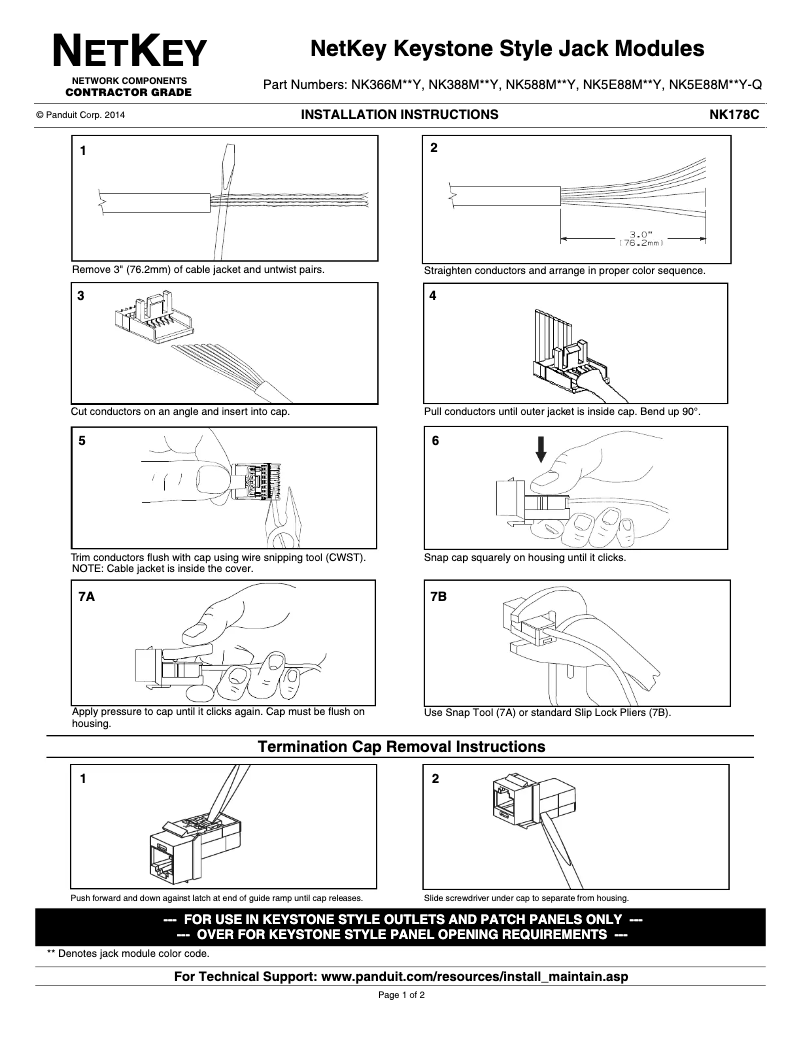 First page image of the manual for NK5E88MBUY
