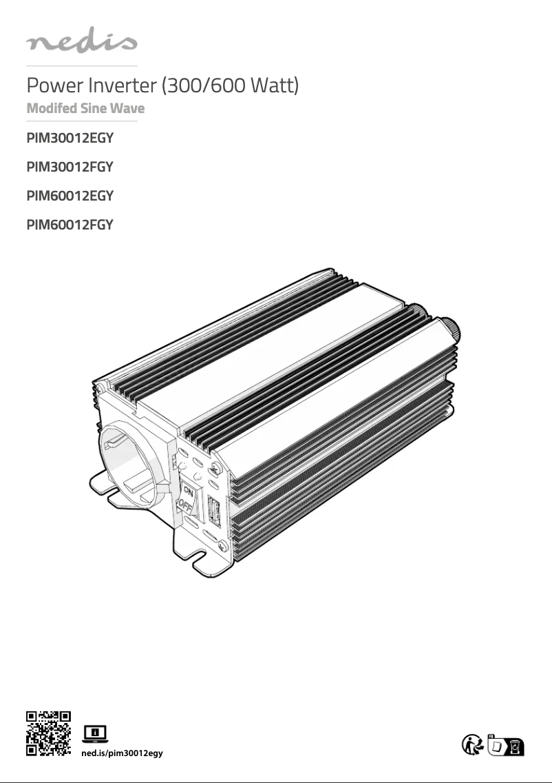 Page 1 of the manual User Manual Nedis PIM60012FGY