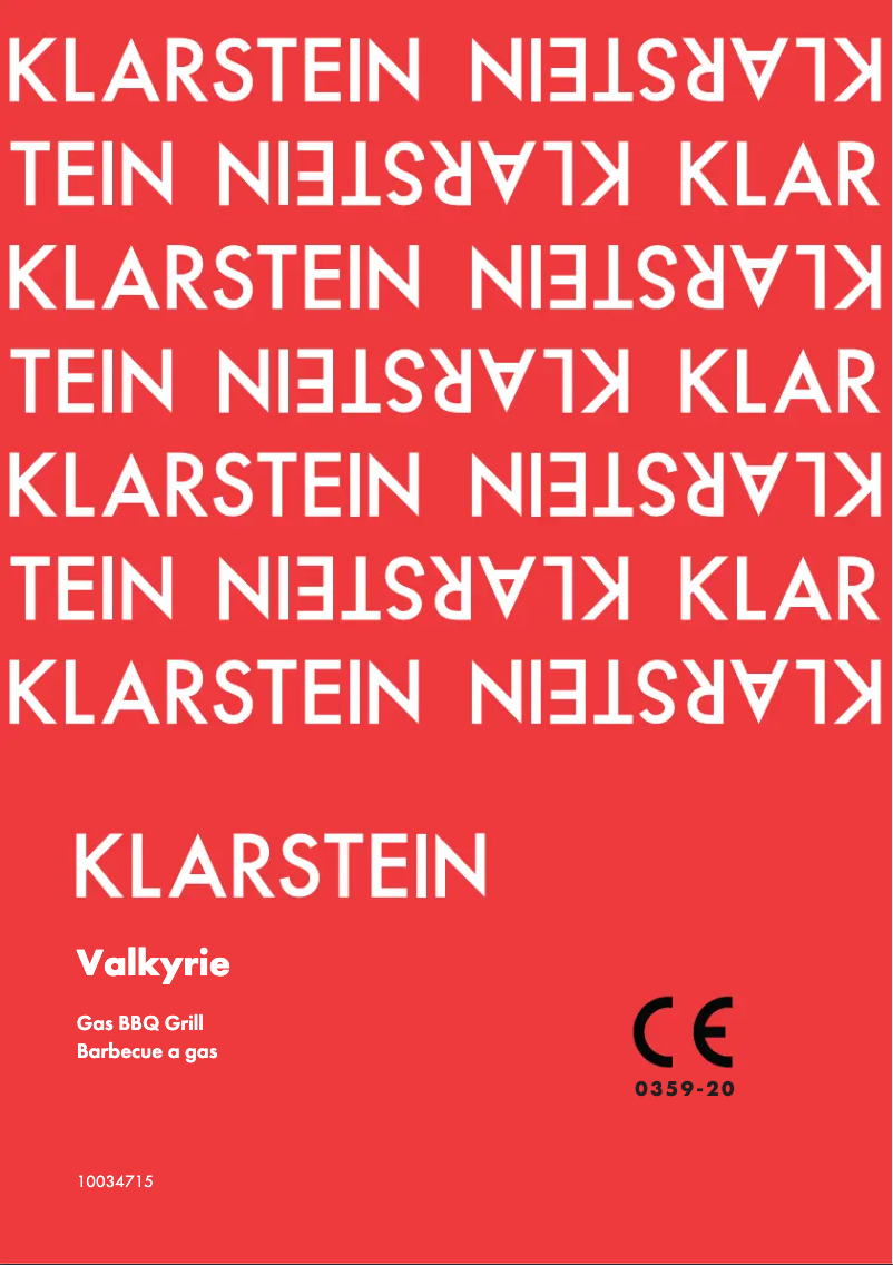 First page image of the manual for Valkyrie