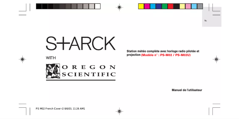 First page image of the manual for PSM02