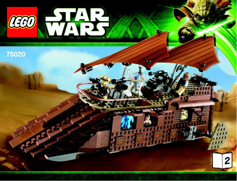 Page 1 of the manual User Manual Lego Jabba's Sail Barge (TM)