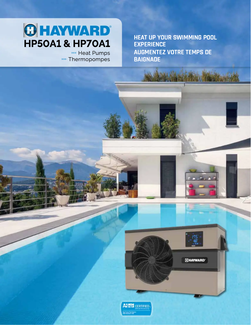 First page image of the manual for HP70A1