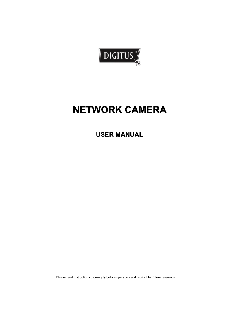 Page 1 of the manual User Manual Digitus DN-16066