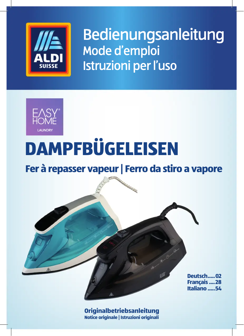 Page 1 of the manual User Manual Easy Home GT-SF-DBL-02