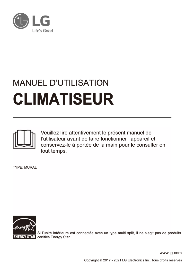 First page image of the manual for LAN180HSV4